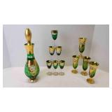 Vintage Seyei Victorian Emerald