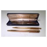 Stratford Gold Tone Pen & Pencil Set in Original