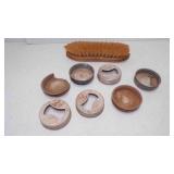 Antique Metal Canning Lids Zinc Milk Glass Inserts