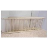 2 51" X 20" Wood Rails ?? Baby Bed??