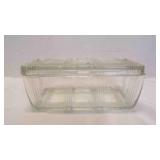 Vintage Hazel Atlas Crisscross/Weave Pattern Glass