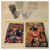 2011 No Limits NASCAR magazine; Mark Martin book