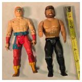 2 Chuck Norris action figures, 6" tall