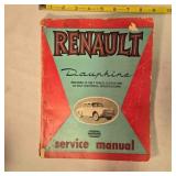 Renault Dauphine Service Manual, copyright 1959