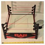 WWE RAW arena, 13"x13"
