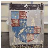 Bricklayers Arms heavy metal sign, 4