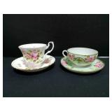 Royal Albert Bone China, Nippon teacup/saucer sets