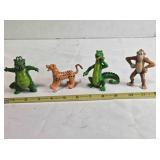 4 Rainforest Cafï¿½ moveable comic figures