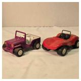 Pressed metal Jeep & Dune Buggy