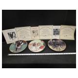 3 Norman Rockwell Coming of Age Collection plates