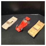 2 dealer promo model cars; 1962 Ford Thunderbird