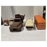3 model trucks; GMC The Rig Auto Transport (22")