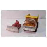 Vintage Hubley diecast metal bulldozer