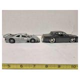 2 diecast cars; 1987 Buick Grand National