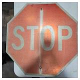 Stop sign, metal, 30"x30"