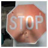 Stop sign, metal, 36"x36"