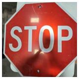 Stop sign, metal, 36"x36"