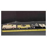3 die cast classic convertible cars