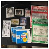 Card Collector memorabilia; TV personality