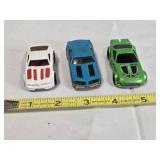 3 Hot Wheels cars; Scorcher 43; Horseplay