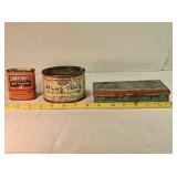 Vintage cans; Atlas Flux; Sanford