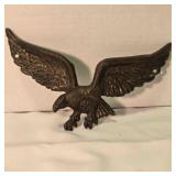 Eagle wall plaque, 9" wingspan