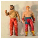 2 Chuck Norris action figures, 6" tall