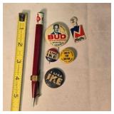 Campaign buttons; 2 "I Like Ike" (1952 election)