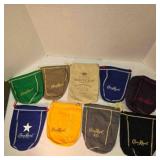 Whiskey bags; 8 Crown Royal; Select Club Whisky