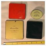 Cigar, cigarette, & powder tins; La Corona Whiffs