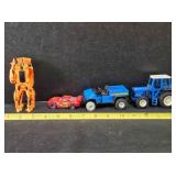 4 models; Transformer, leg/fender missing