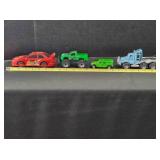 4 model vehicles; Imperial Kinsmen racecar, 7"