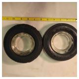 2 Tire ashtrays, Dunlop B7; Automotive Base Depot