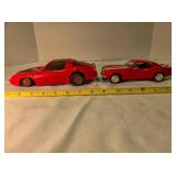 2 sports model cars