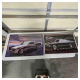 2 Muscle Car posters, Plymouth Barracuda; 36"x24"