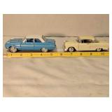 2 classic die cast auto models