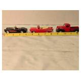 3 die cast model vehicles