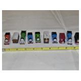 10 Thomas the Train figures, about 2" a piece