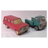 Vintage Marx pressed steel pickup truck