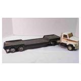 Vintage John Deere ERTL hauler semi toy truck