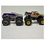 2 Team Hot Wheels Monster Jam Trucks