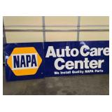 NAPA Auto Care Center sign; 3 sections, 104"