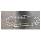 2 large candy cane frames, 46" long
