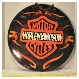 Harley-Davidson Motorcycle sign; 23"