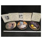 3 Norman Rockwell Coming of Age Collection plates