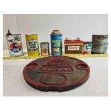 Vintage auto products; Getty radio (not tested)