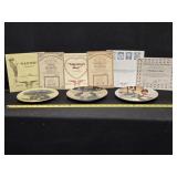 1980, 1981 &1984 Bradford Exchange Plates