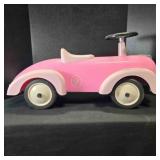Baghera Speedster Pink metal ride-on car