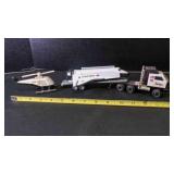 NASA assortment; Tonka tractor & helicopter