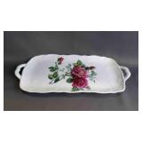 Vintage I. Godinger & Co. Porcelain Rose Loaf